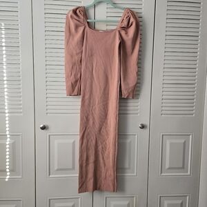 Petal+Pup Bodycon Midi Dress Size 2 Peach #180